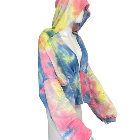 Women’s Tie Dye Hoodie 1/2 Zip Sweater
New - Picture 3 of 6